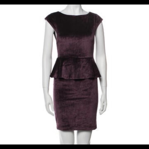 Alice + Olivia Velvet Dress - Picture 2 of 12